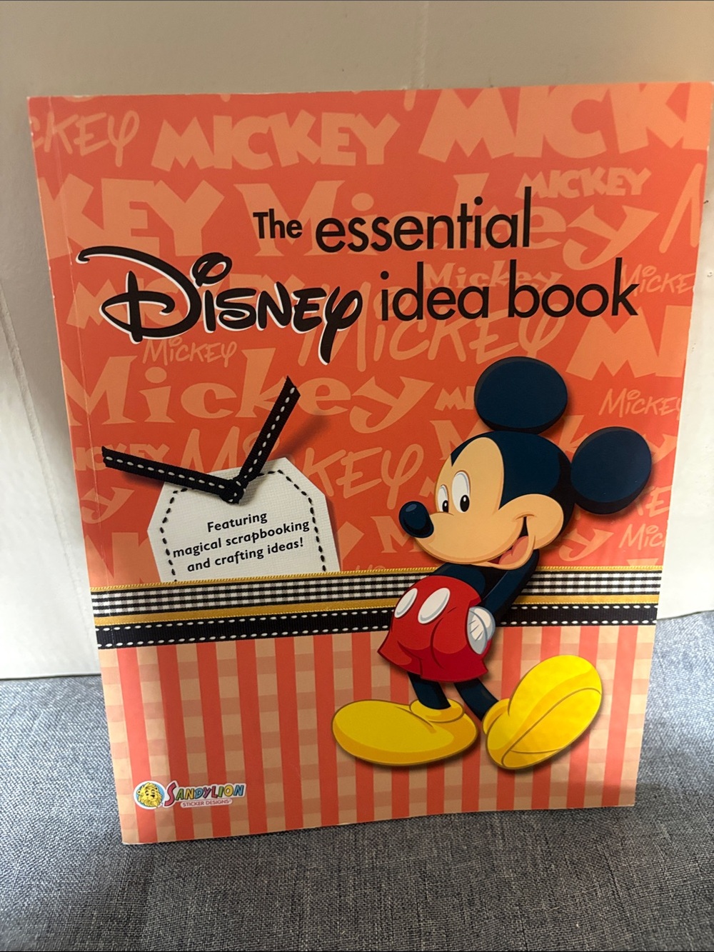 Disney Photo Idea Book Scrapbook Mickey Mouse